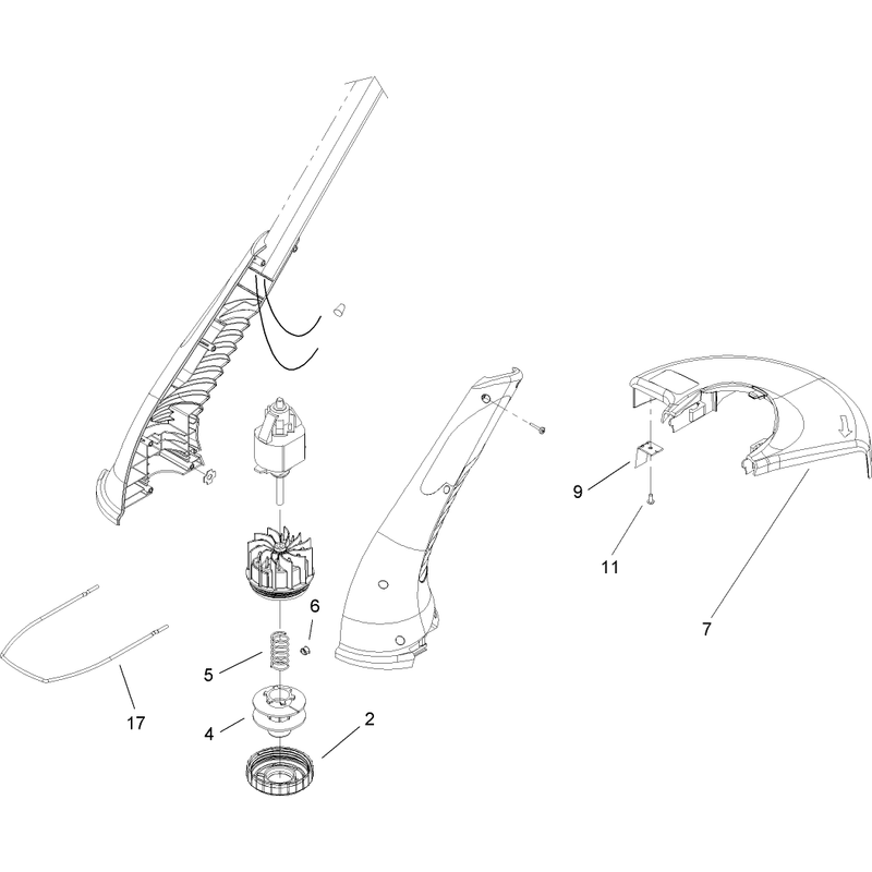 Spool and Shield Assembly