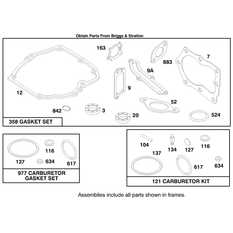Engine Briggs and Stratton Model 12f802-0667-01