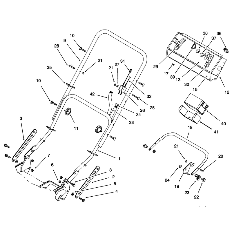Handle Assembly Model No 20473 Only