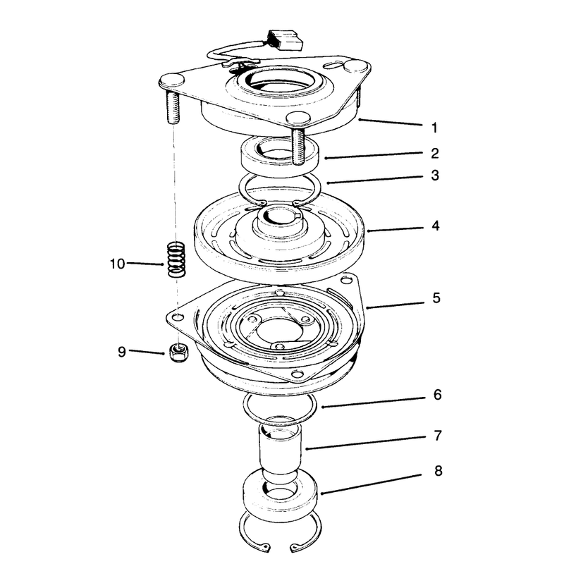 Clutch Assembly No 54-3200