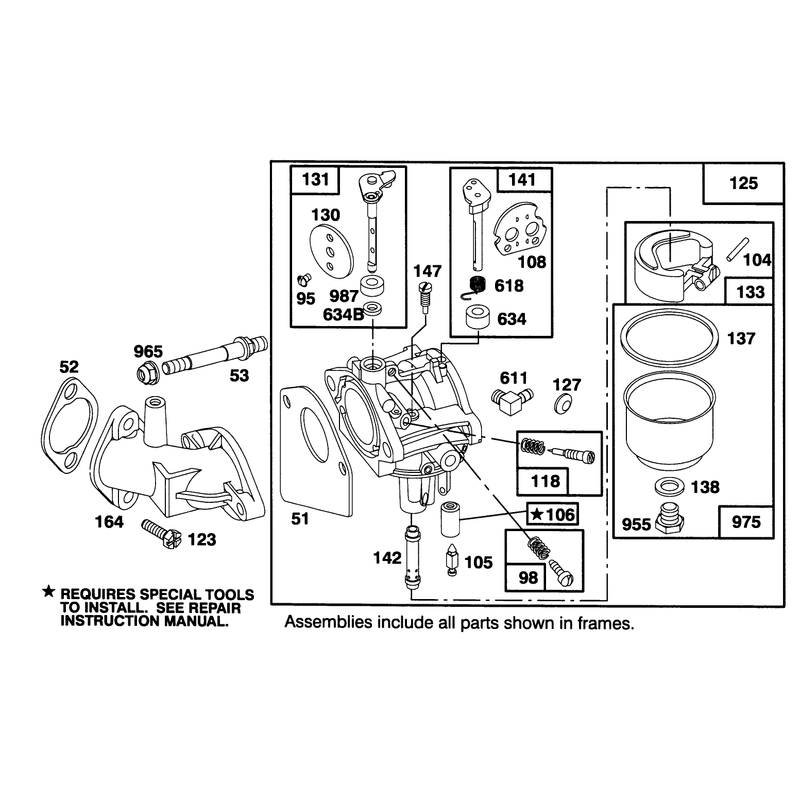 Engine Briggs and Stratton Model 282707-0119-01