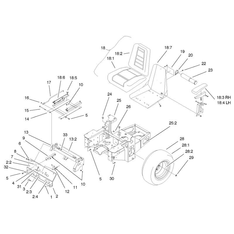 Main Frame Assembly