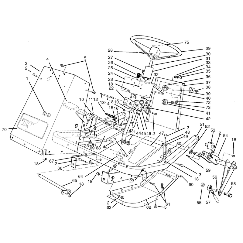 Frame and Steering Assembly