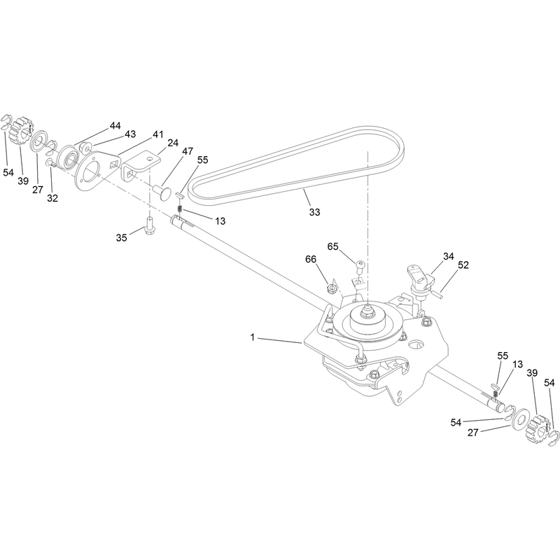 Gear Case and Pinion Assembly