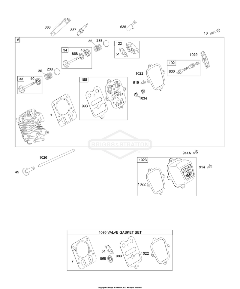 Head, Kits/Gaskets - Valve, Valves