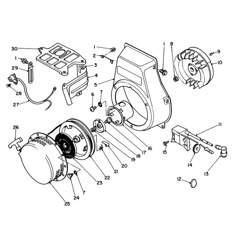 Recoil Starter Assembly