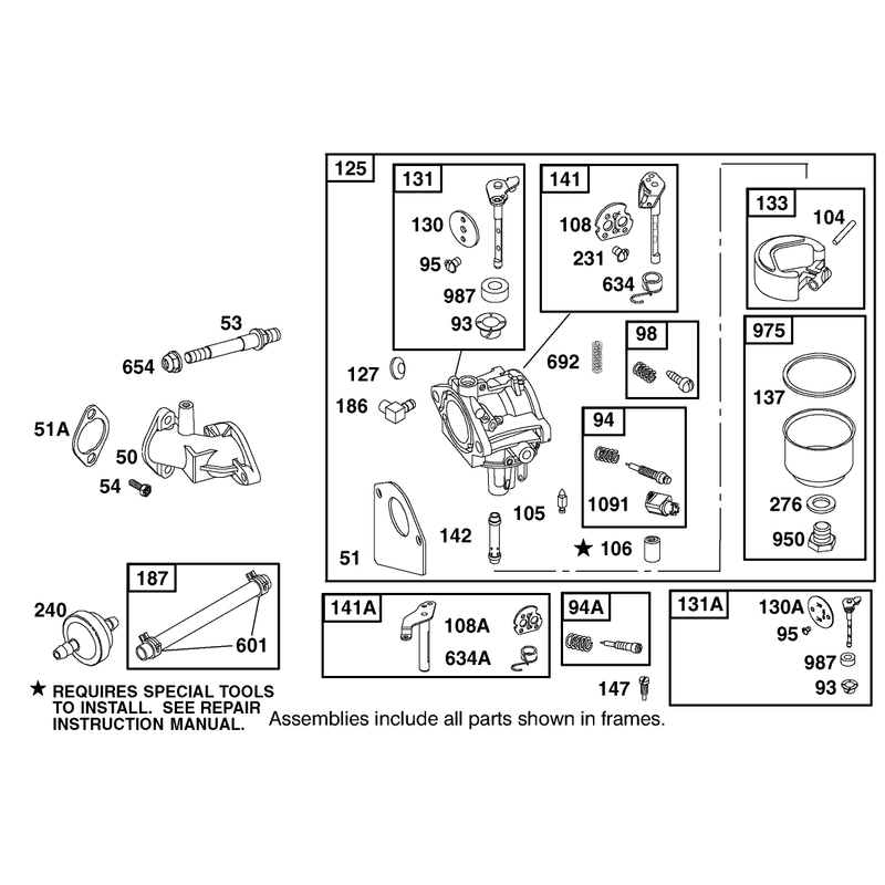 Engine Briggs and Stratton Model 28b702-1041-E1