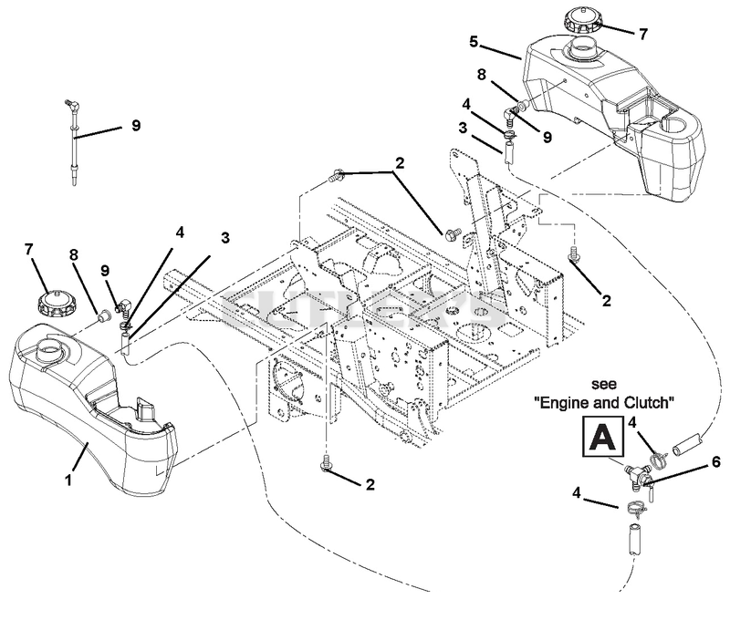 Fuel Tanks And Hoses