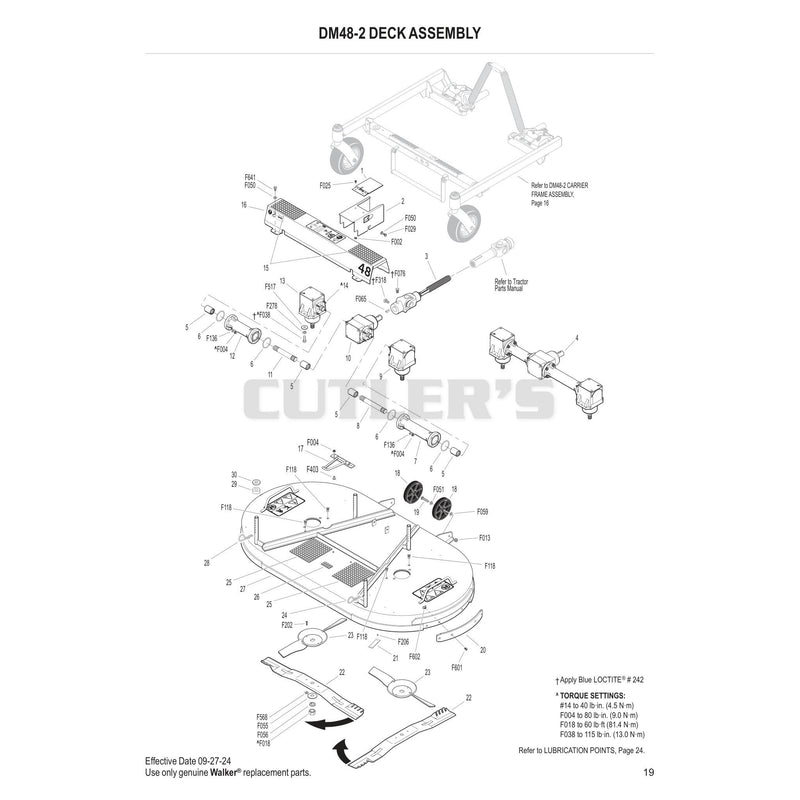 DM48-2 Deck Assembly