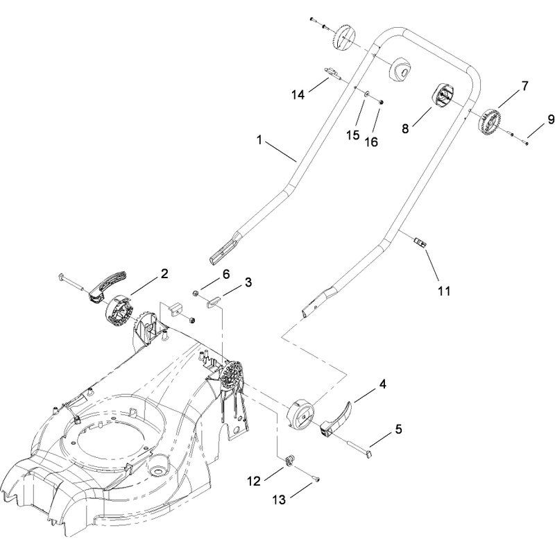 Lower Handle Assembly