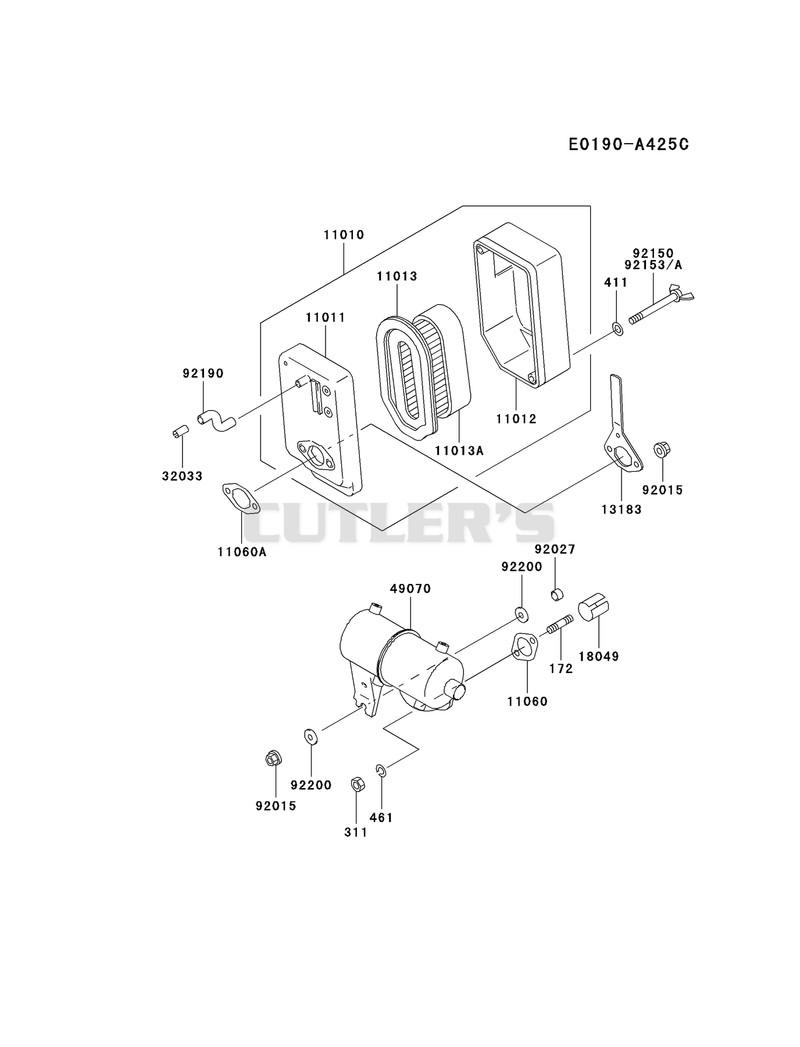 AIR-FILTER/MUFFLER