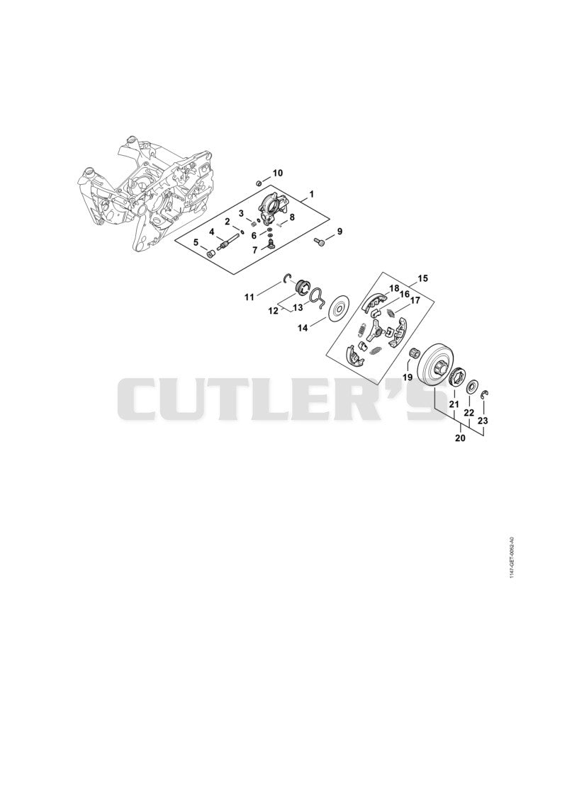 Oil pump, Clutch
