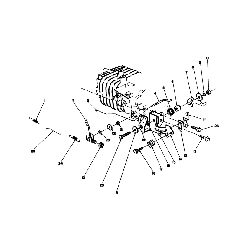 Governor Assembly Engine No 47pm1-2