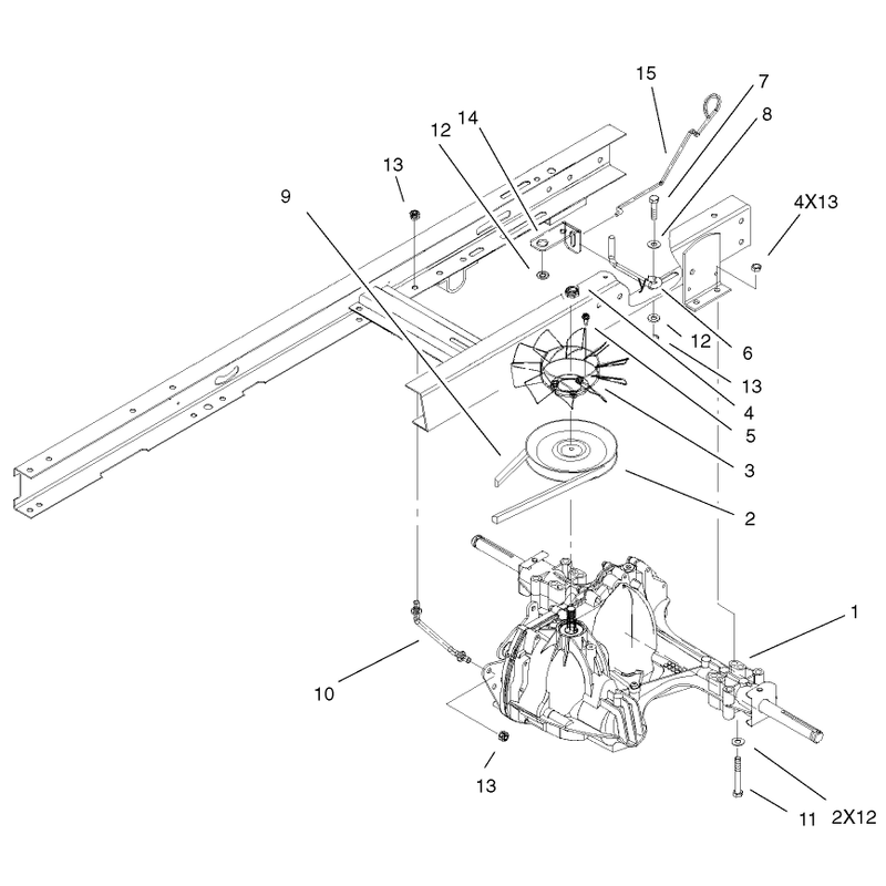 Hydro Transaxle Assembly