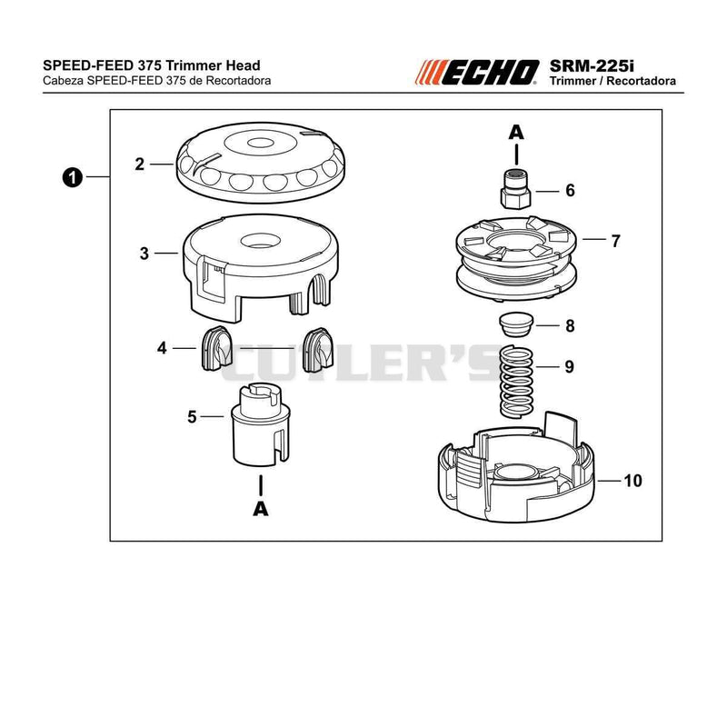 SPEED-FEED 375 Trimmer Head