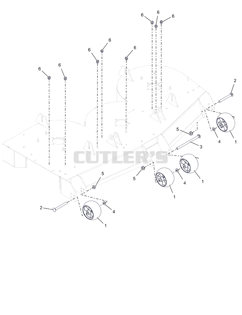 Anti-Scalp Wheels - 52"