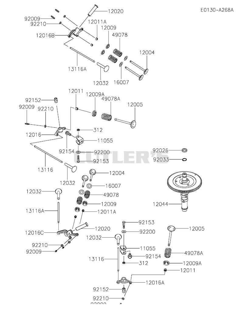 VALVE/CAMSHAFT