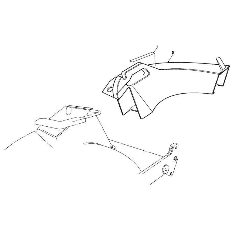 Side Discharge Chute Model No 59110 Optional