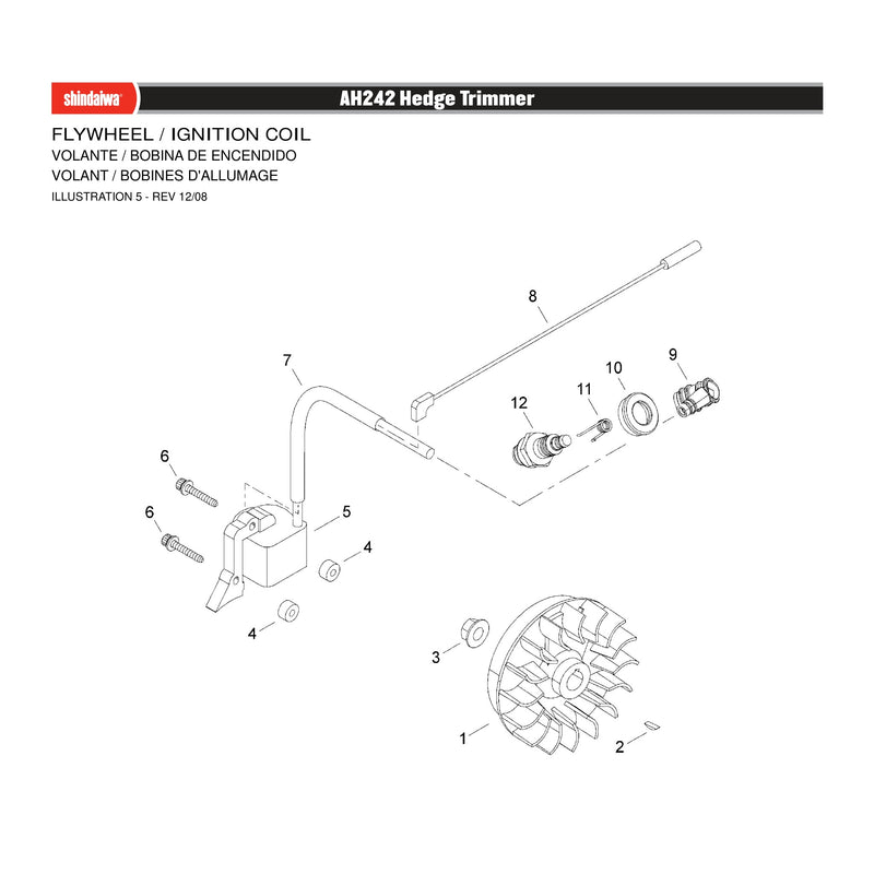 FLYWHEEL / IGNITION COIL