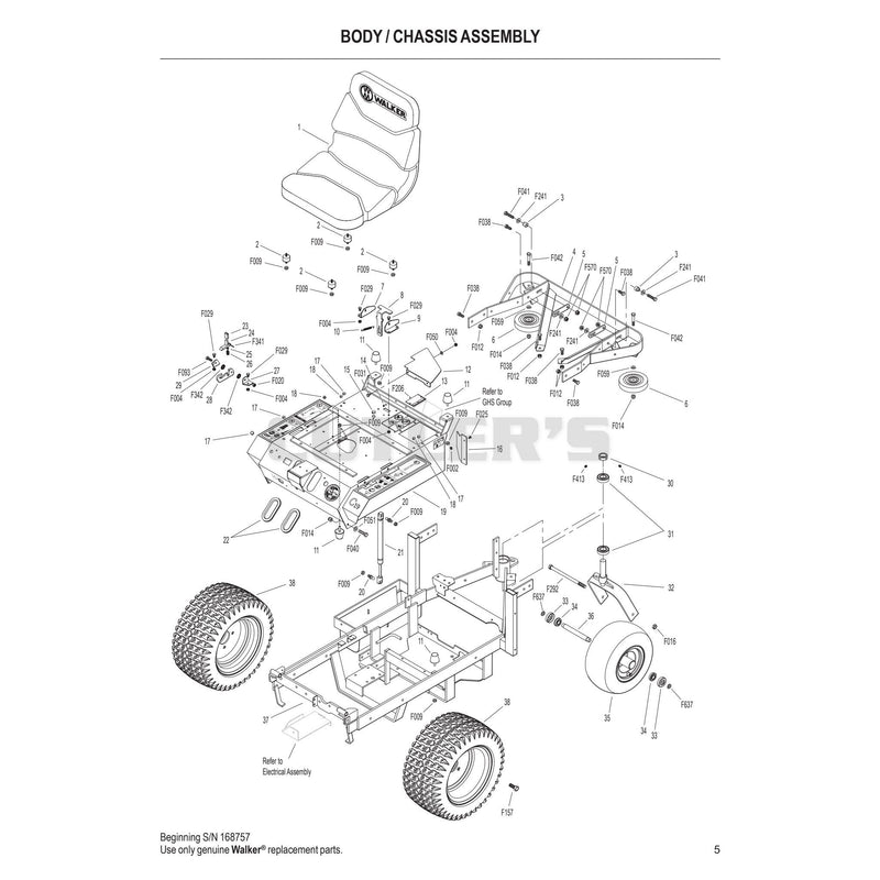 Body Chassis Assembly
