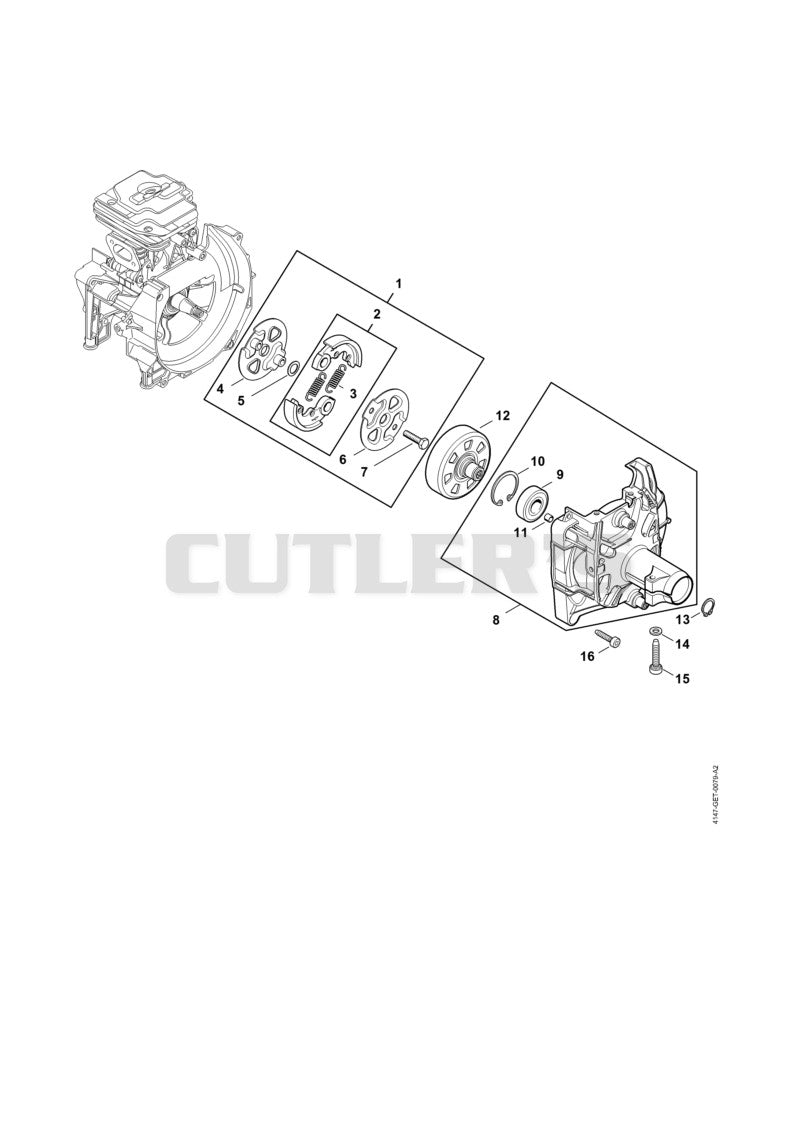 Clutch, Clutch housing