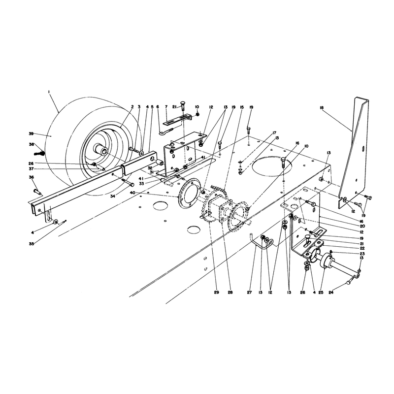 Rear Axle Assembly