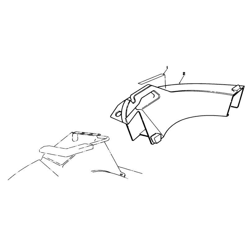 Side Discharge Chute Model No 59168 Optional
