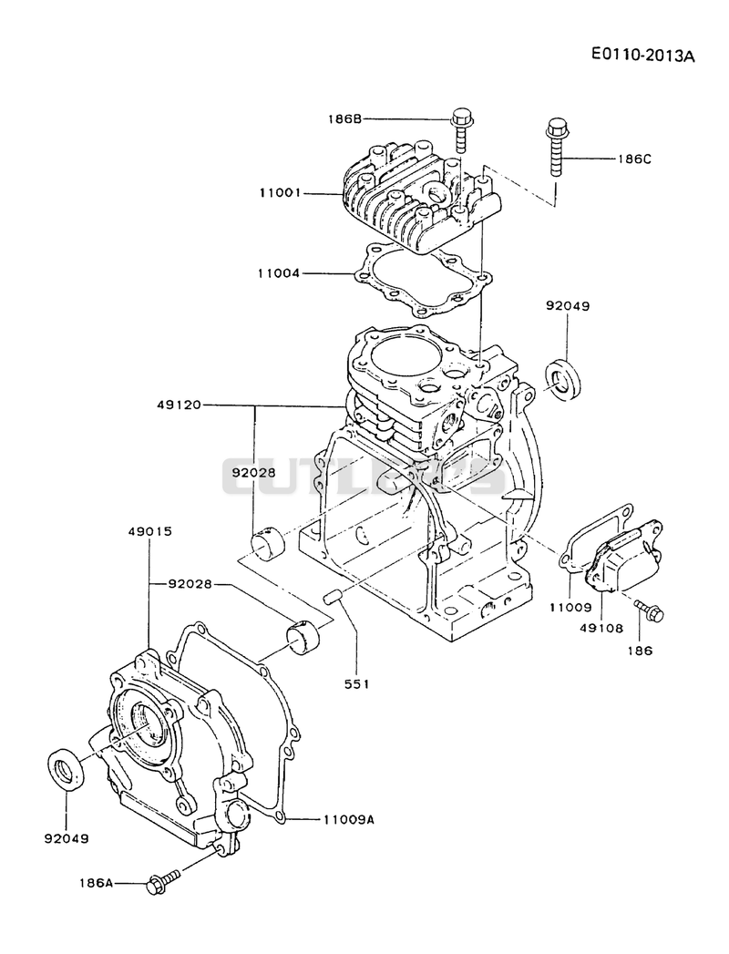 CYLINDER/CRANKCASE