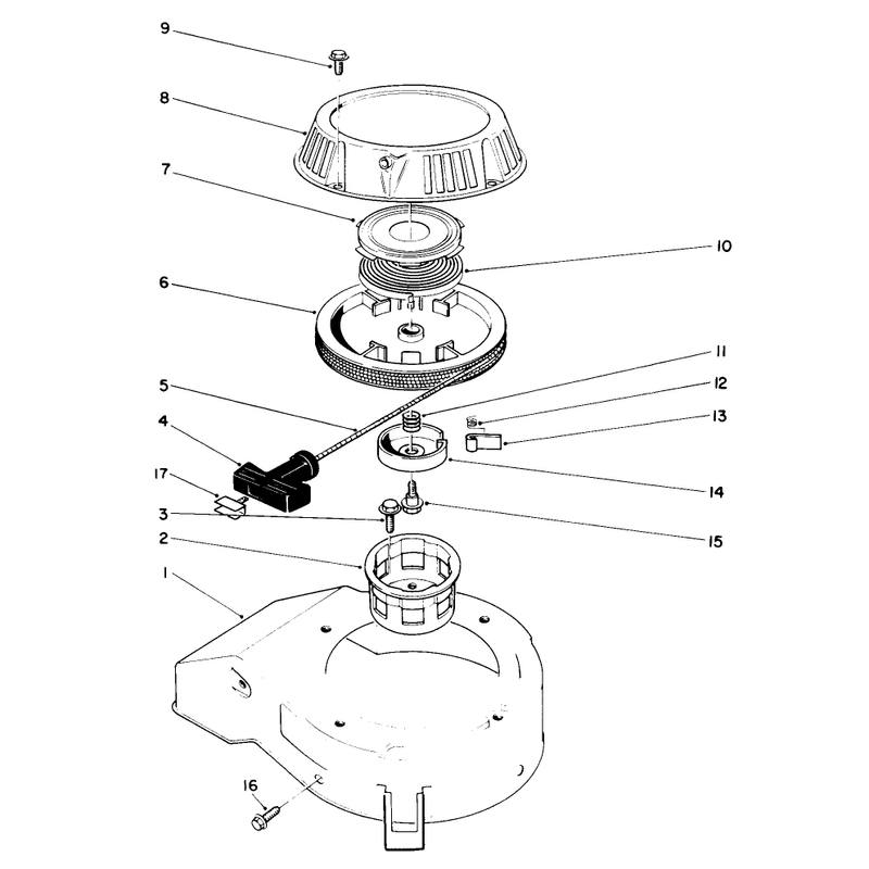 Recoil Assembly Model No 47pl0-6