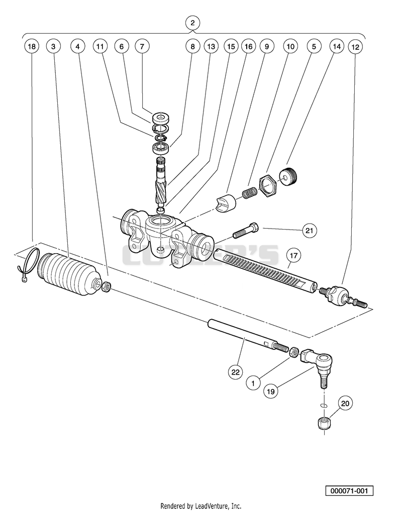 Steering Gear Assembly