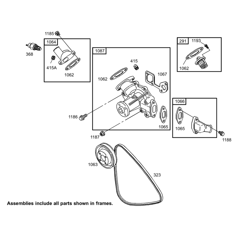 Water Pump Assembly