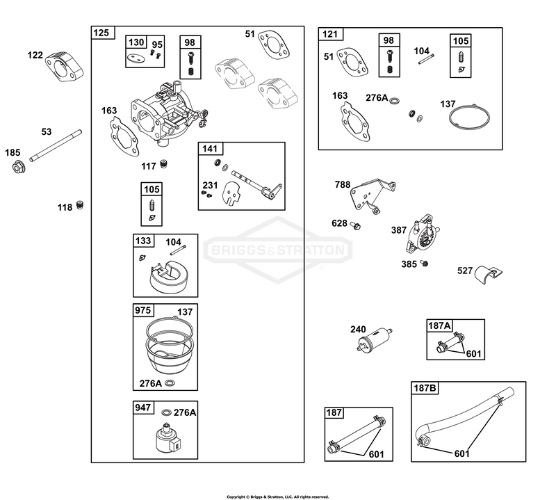 Carburetor and Fuel Supply Group