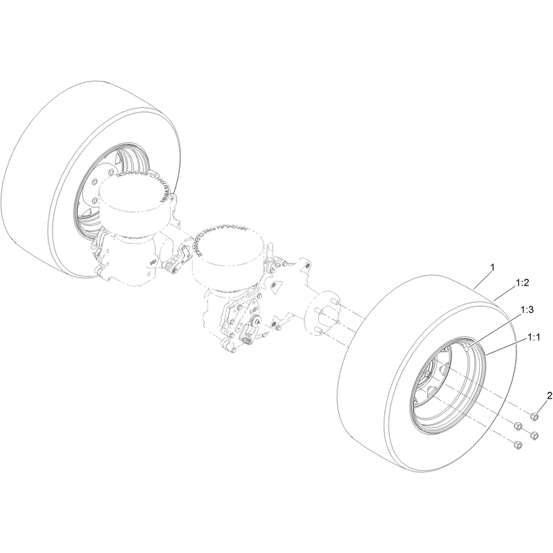Rear Wheel Assembly