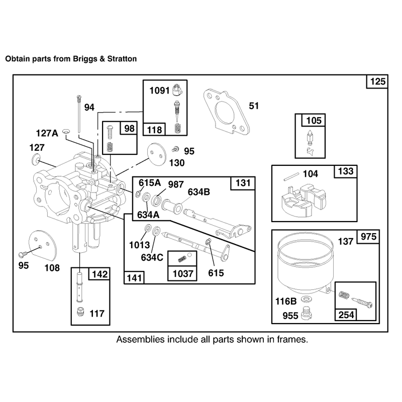Engine Briggs and Stratton Model 303776-1188-A1
