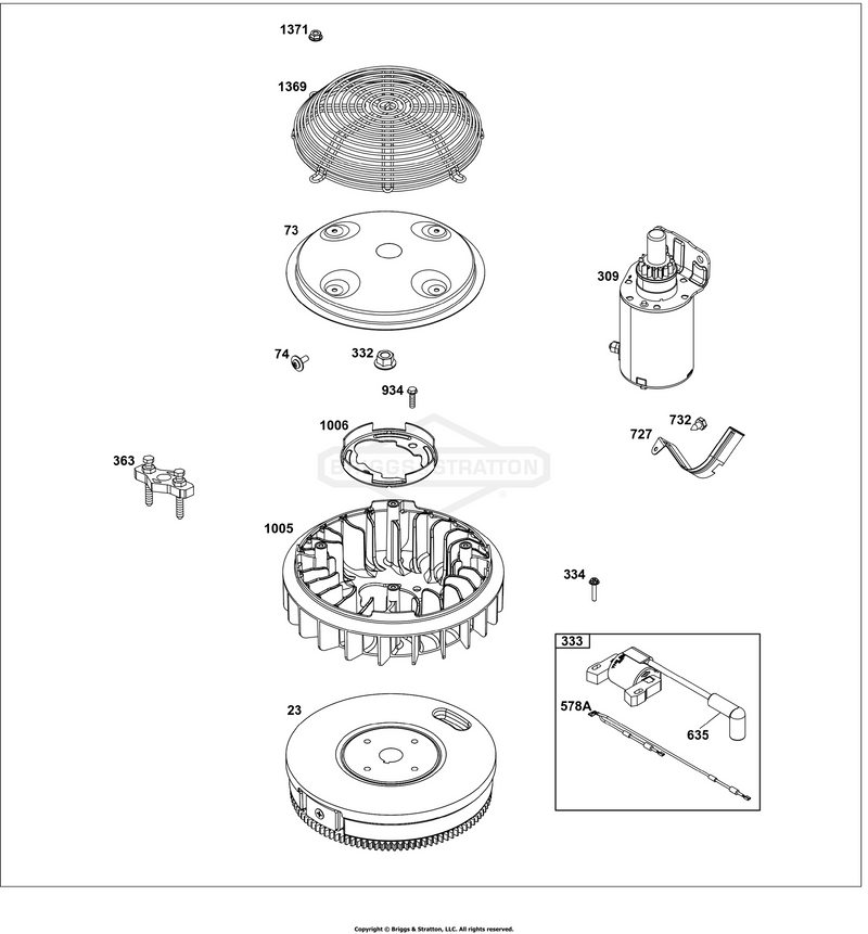 Flywheel/Ignition/Starter Group