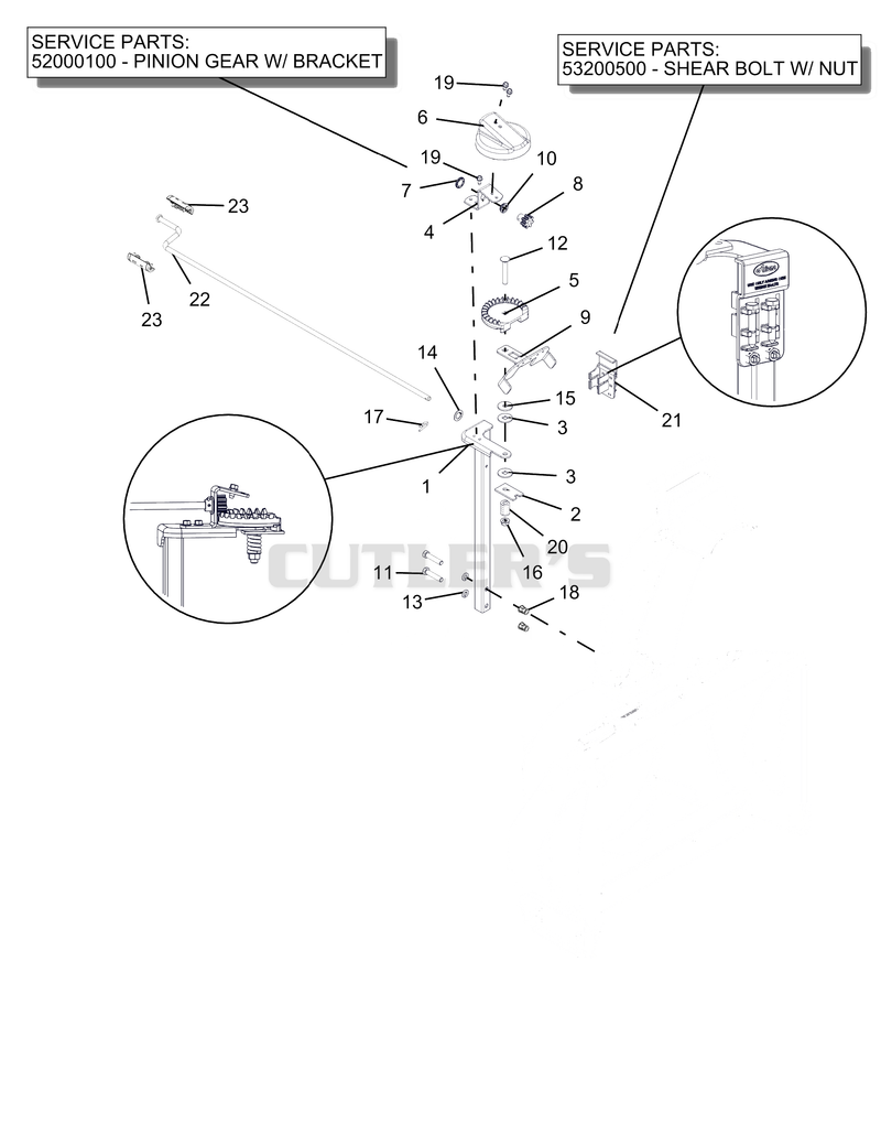 Chute Rotation