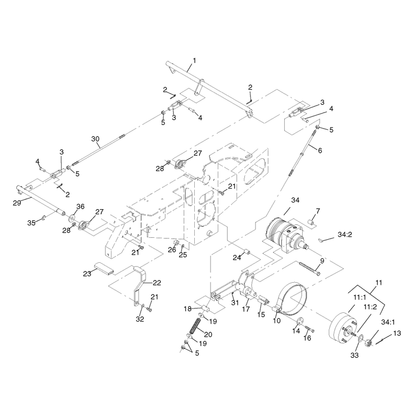 Parking Brake System Assembly