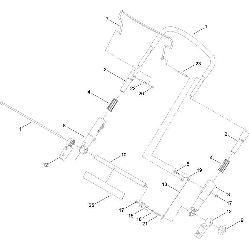 Upper Handle Assembly
