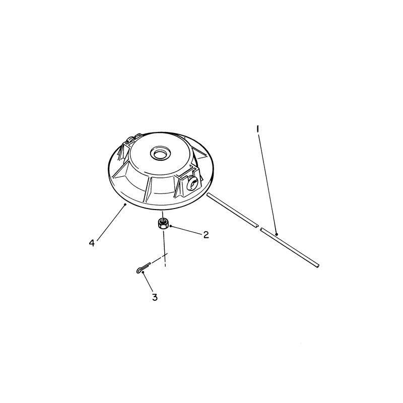Non-Metallic Fixed Line Cutting Head (optional)