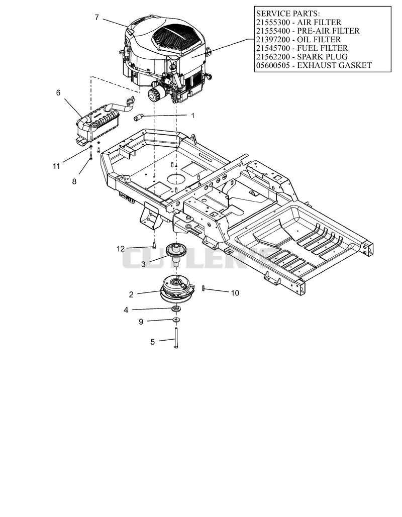 Engine - Kohler Pro - 26HP