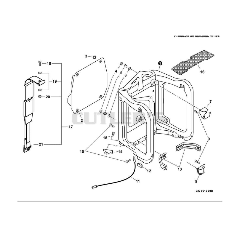Backpack Frame, Harness