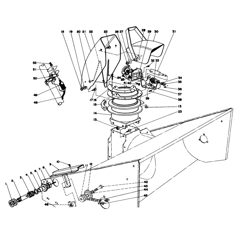 48in Snowthrower Model No 30570