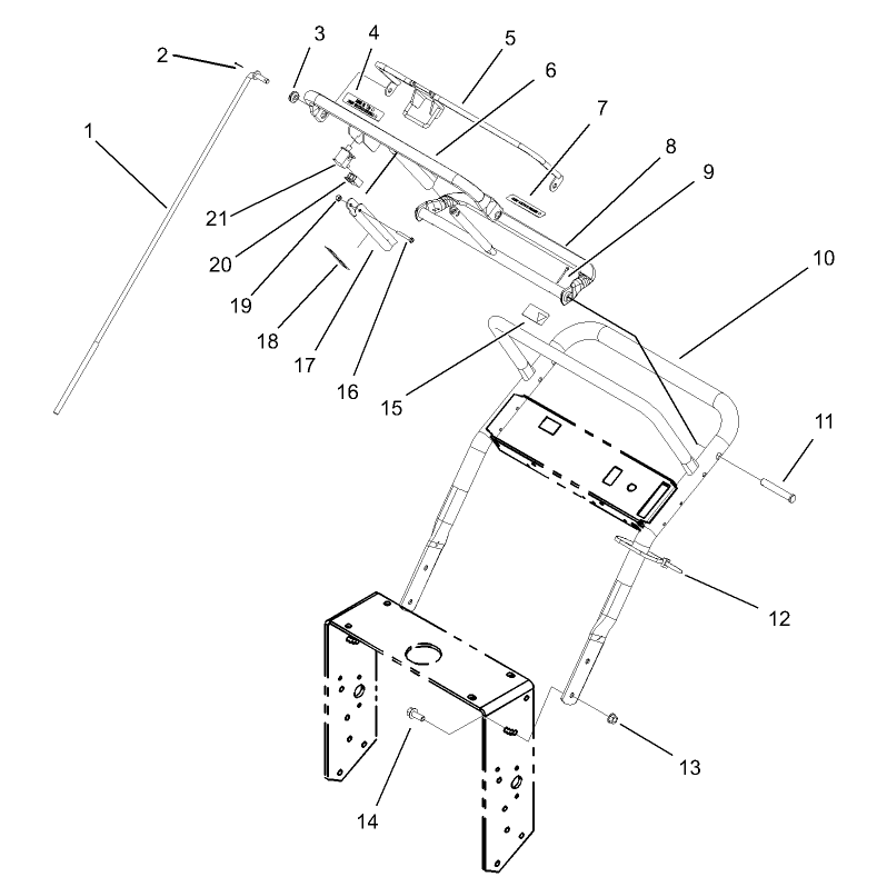 Upper Handle Assembly