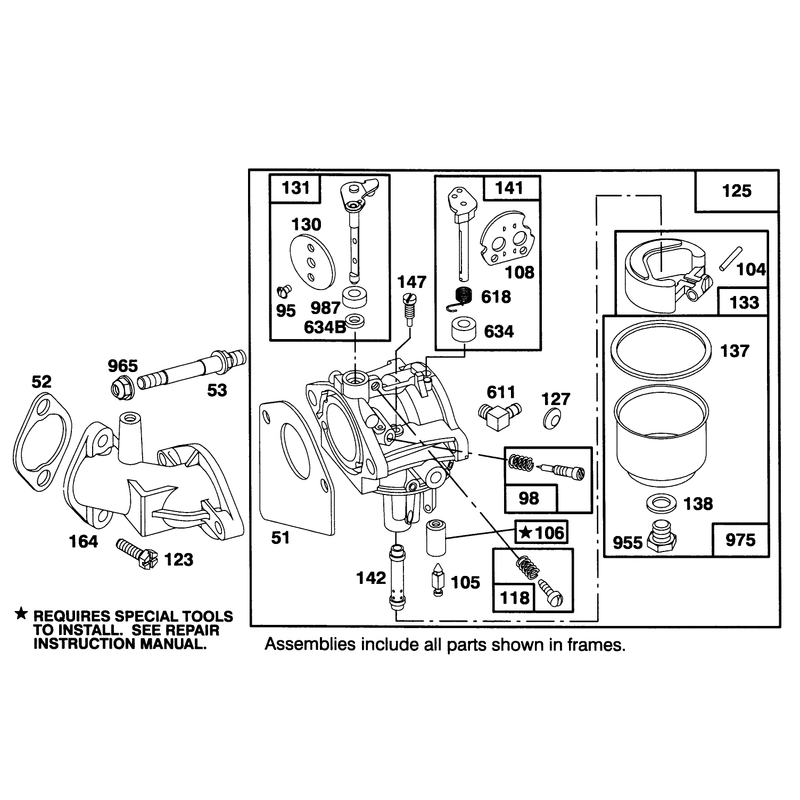 Engine Briggs and Stratton Model 283707-0156-01
