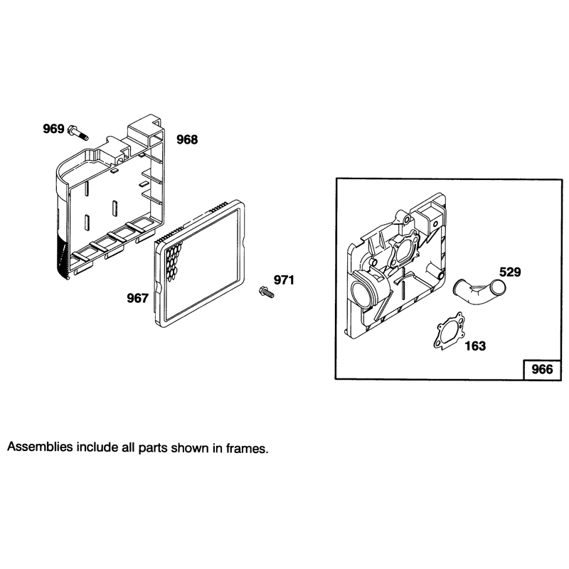 Engine Briggs and Stratton Model 127702-0115-01