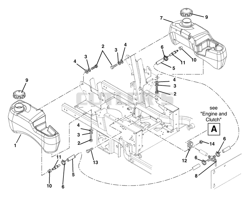 Fuel Tanks And Hoses