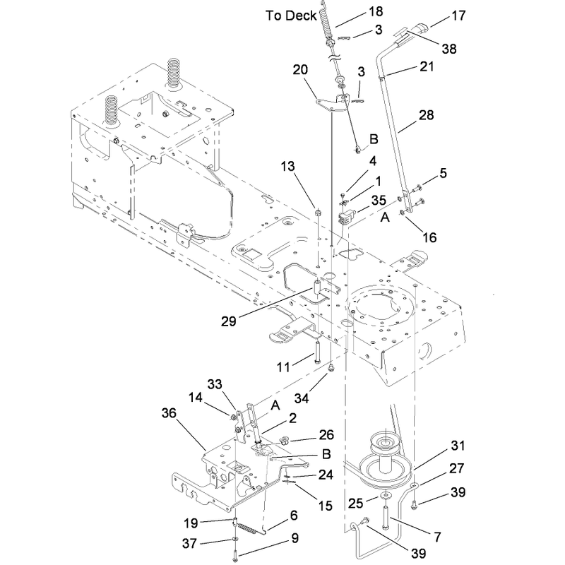 PTO Engage Assembly