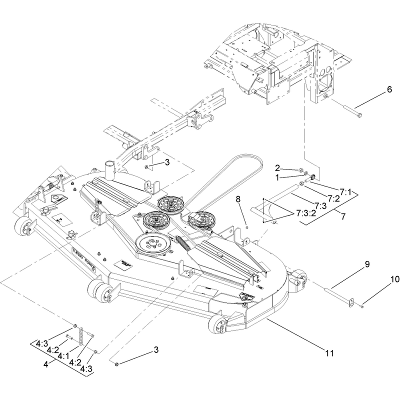 Deck Connection Assembly