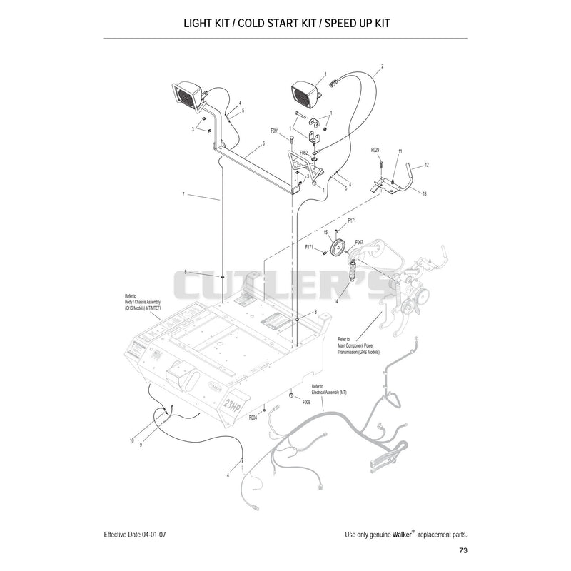 Light Kit Cold Start Kit Speed Up Kit