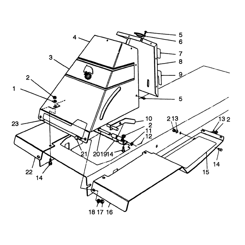 Front Tower Assembly
